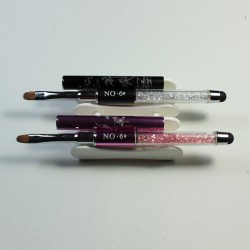 Pennello Kolinsky per Color Gel con cristalli